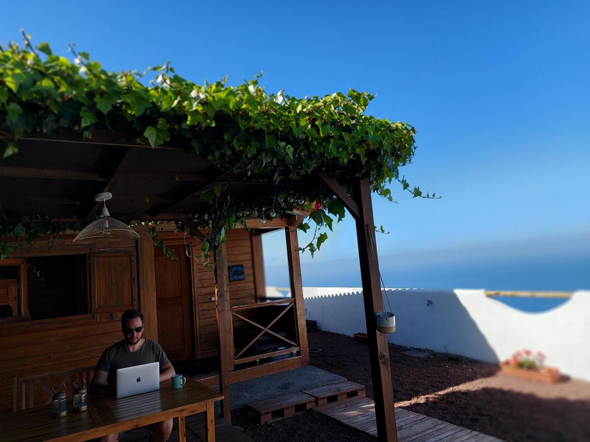 CASAS EN FINCA ECOLÓGICA EL BICLEN, NATURALEZA, CALMA Y VISTAS al MAR, Icod el Alto Quarto foto